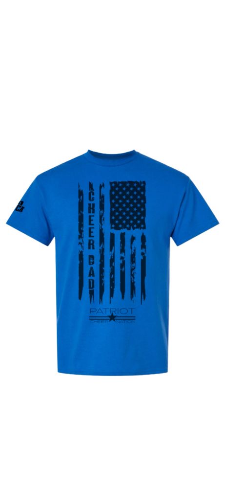Cheer Dad Flag Tee
