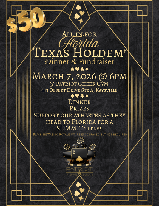 Texas Holdem’ Dinner and Fundraiser